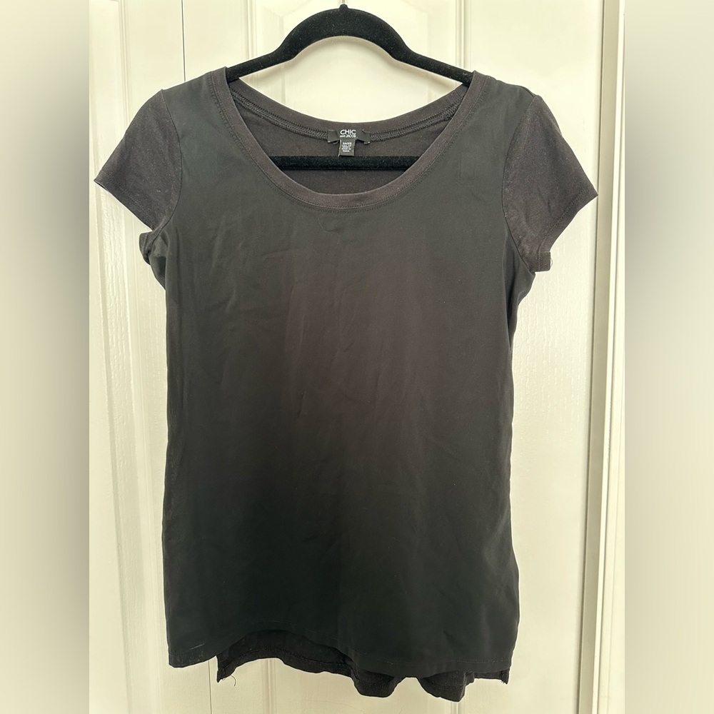 Jacob Women's Black Short Sleeve Tee in size XS